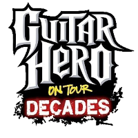 Guitar Hero On Tour title screen for Nintendo DS